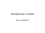 Introduction to Islam - Georgia State University