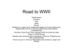 Road to WWII p point