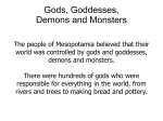 mesopotamia gods and goddesses