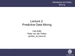 College 2_Predictive Data Mining_PvdP