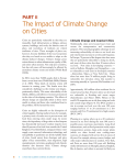 The Impact of Climate Change on Cities