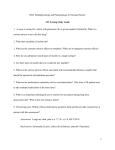 B261 Pathophysiology and Pharmacology in Nursing Practice ATI