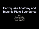 Earthquake Anatomy and Tectonic Plate Boundaries