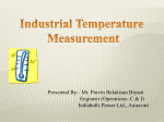 Industrial Temperature Measurement