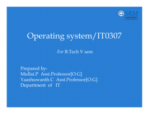 Operating system/IT0307
