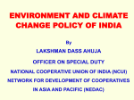 Environment and Climate Change Policy of India