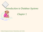 Introduction to Database Systems