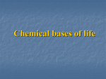 01 Chemical bases of life