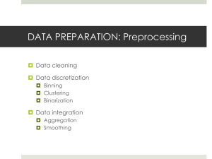 Data Preprocessing