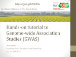 Hands-on Tutorial to Genome-Wide Association Studies (GWAS), GMI