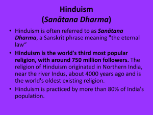 Hinduism - Mrs. Mackewich`s Weebly!