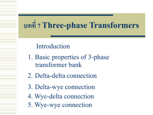 Three-phase Transformers