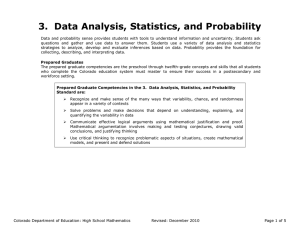 3. Data Analysis, Statistics, and Probability