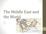 The Middle East and the World