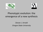 the Emergence of a New Synthesis