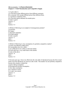 Microeconomics, 7e (Pindyck/Rubinfeld)