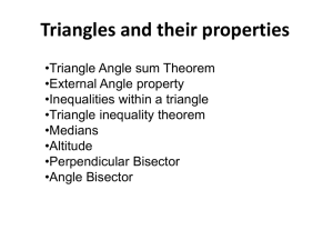 5.1 Midsegment Theorem