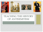A brief History of Antisemitism in Europe