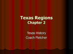 Texas Regions Chapter 3 Section 1