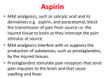 Aspirins and penicillins