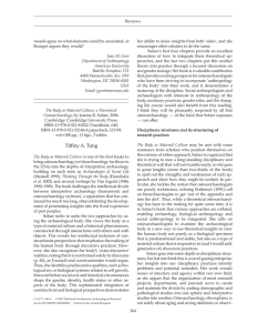 Cambridge Archaeological Journal 17:03 Review Article