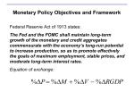 Monetary Policy