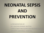 neonatal sepsis - Kenyatta National Hospital