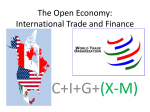 The Open Economy: International Trade and Finance
