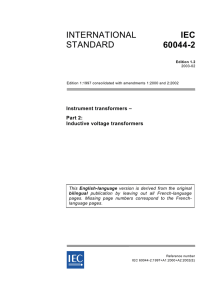INTERNATIONAL STANDARD IEC 60044-2