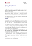 Climate Change Impacts - South East Asia