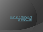 Rise and Spread of Christianity PPT