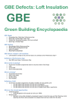 GBE Defects: Loft Insulation - Green Building Encyclopaedia