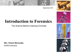 Introduction to Forensics