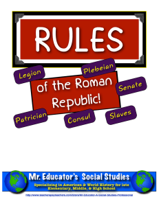 Rules of the Roman Republic