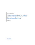 Resistance vs. Cross-Sectional Area