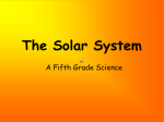 The Solar System - Teachers TryScience