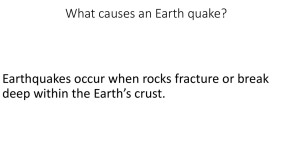 Section 19.1 Forces within Earth