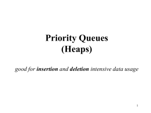 Priority Queues (Heaps)