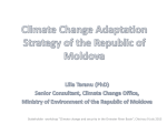 Climate Change Adaptation Strategy of the Republic of Moldova