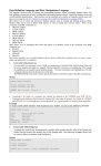 Data Definition Language and Data Manipulation Language