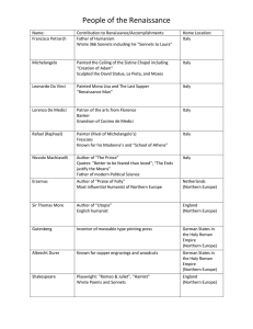 People of the Renaissance Graphic Organizer Key (1)