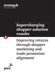 Supercharging shopper solution results - Strategy