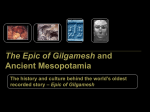 The Epic of Gilgamesh - Ms. Johnson`s Classroom