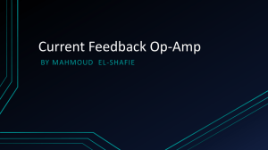 Current Feedback Op-Amp
