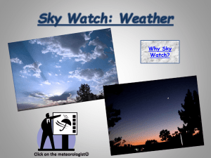 Sky Watch: Weather