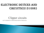 What are clippers circuits?