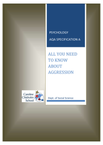 ALL YOU NEED TO KNOW ABOUT AGGRESSION File