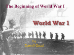 Reasons why the United States Entered World War I