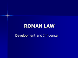 ROMAN LAW