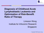 Diagnosis of Childhood Acute Lymphoblastic Leukemia and